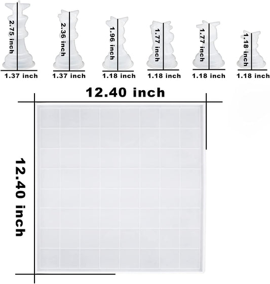 Chess Set Mold: Professional Sized
