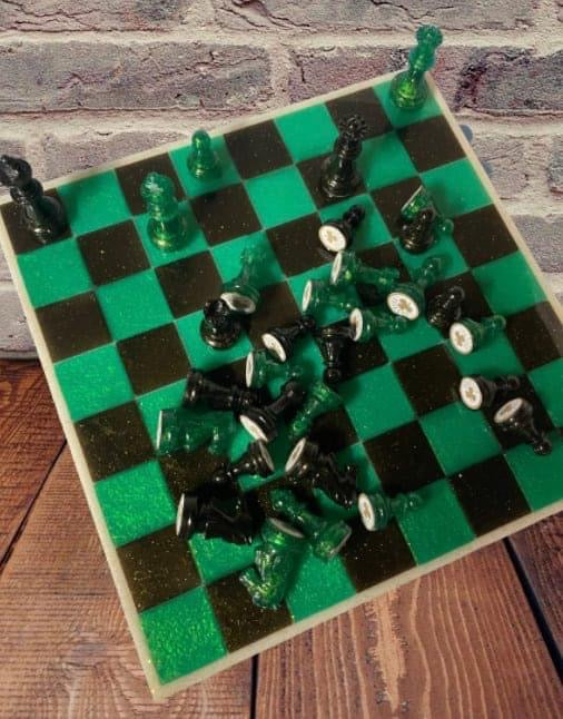 Master Class: Epoxy Chess Set