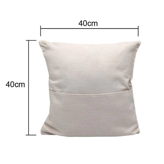 Sublimation Linen Pocket Pillow Case