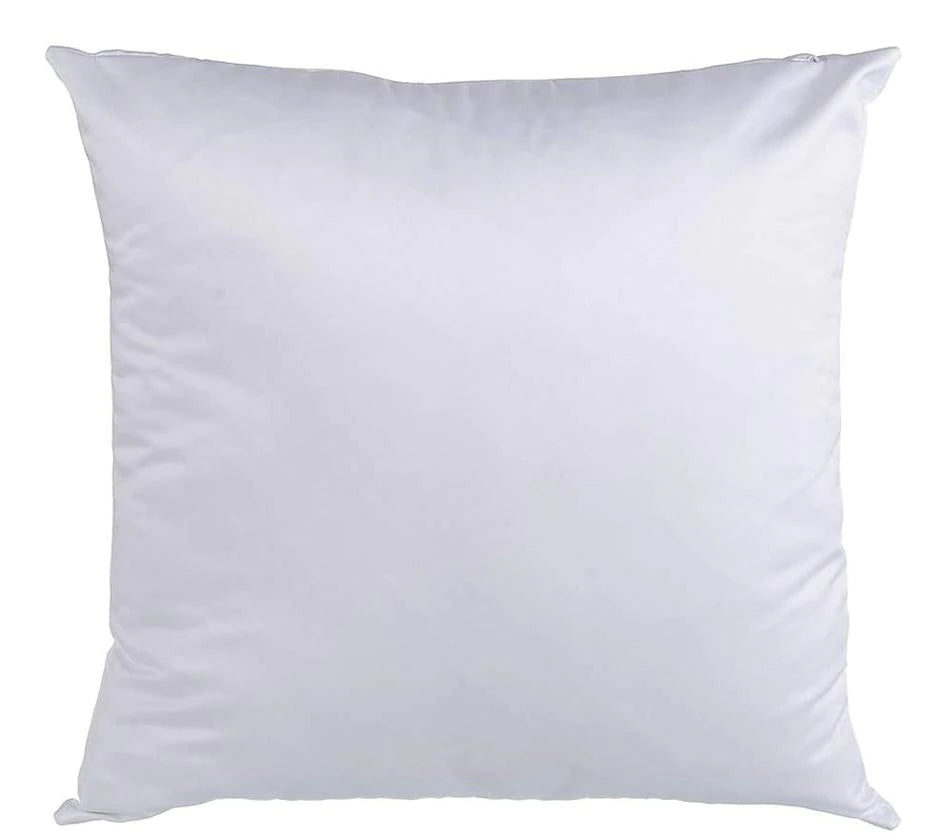 Sublimation Satin Polyester Sublimation Pillow Case - White