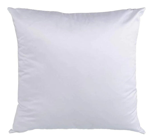Sublimation Satin Polyester Sublimation Pillow Case - White